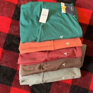 Lot of 5 old navy active powersoft leggings New